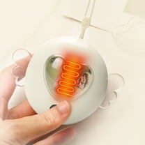 Nkmbld Reusable Hand Warmers, 2-in-1 Quick Charge Hand Warmer for Outdoor Indoor, Warmer Gift for Christmas, Golf, Camping, Hunting, White