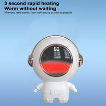 Nkmbld Reusable Hand Warmers, Explosion-Proof Hand Warmers with Night Light, 2-in-1 Quick Charge Hand Warmer for Outdoor,Winter Gifts for Men Women, White