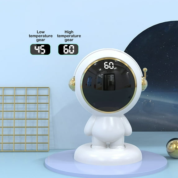 Nkmbld Reusable Hand Warmers, Fast Hot Hands Rechargeable Portable Astronaut Electric Heater for Camping Hunting Golf, Gifts for Women Men, Black