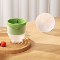 thumbnail image 1 of Nkmbld Reuseable Mold Cup Holds Large Ice Ball Making Ice Artifact Home Ice Block Spherical Large Silicone Round Ice, BPA-Free, 1 of 9