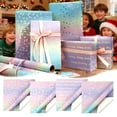 thumbnail image 1 of Nkmbld Reversible Wrapping Paper Large Size Birthday Party Gift Wrapping Paper Gradient Glossy Aluminum-Coated Paper Rolls for Gift Packaging and Decoration, 1 of 8