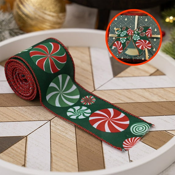 Nkmbld Ribbons for Crafts, Christmas Decoration Ribbon for Wedding Invitations Bridal Bouquets Birthday Gifts Wrapping Crafts Holiday Party Decorations