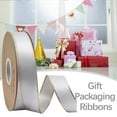 thumbnail image 1 of Nkmbld Ribbons for Crafts, Gold Edged Polyester Satin Ribbon for Bows Crafts Flower Bouquet Gift Wrapping Wedding Birthday Decorations, 1 of 8
