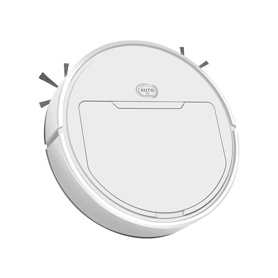 Nkmbld Robot Vacuum Cleaner Intelligent Household Cleaning Machine Fully Automatic Mopping Machine Room Vacuum Cleaner, White