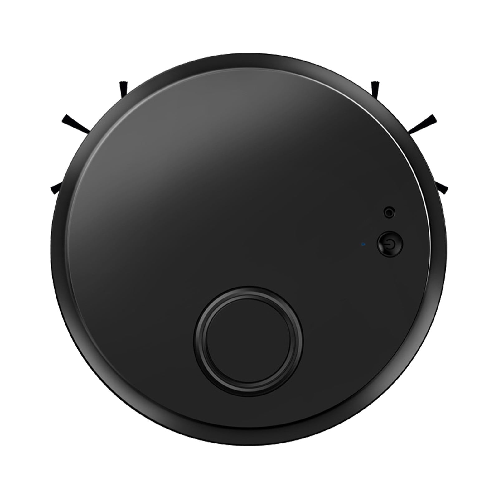 Nkmbld Robot Vacuum with Low Noise Operation Slim, Ideal for Hard Floor, Pet Hair and Low Pile Carpet, Black