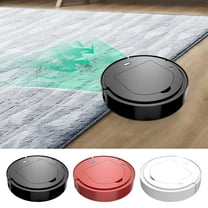 Nkmbld Robot Vacuum with Low Noise Operation Sweeping Robot Household Wireless Intelligent Cleaning Machine Five in One Vacuum Cleaner, Black