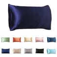 thumbnail image 1 of Nkmbld Satin Pillowcases Queen Size, Cooling Pillow Case Covers with Envelope Closure, Ultra Soft Hotel Quality Pillowcase Covers, Machine Washable, 1 of 9