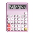 thumbnail image 1 of Nkmbld Scientific Calculators Portable Basic Calculator with Silent Keyboard Small Digital Calculator with LCD Display for Office Home, Purple, 1 of 8