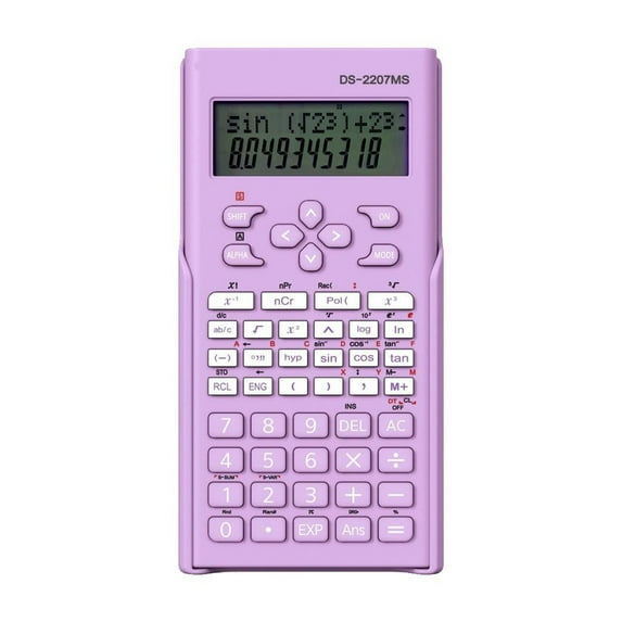 Nkmbld Scientific Calculators Portable Multifunctional Calculator with Large LCD Display, Basic Standard Calculators for Business, Accounting and Exam Use
