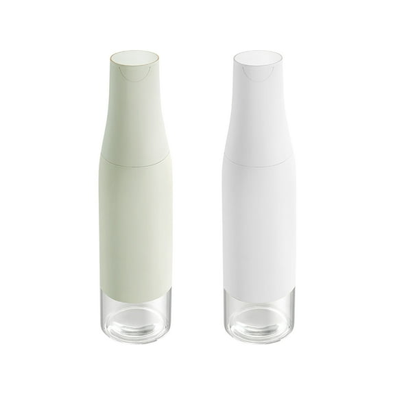 Nkmbld Seasoning Bottle Oil Can Automatically Open and Close Leak-Proof Household Kitchen Glass Oil Bottle Soy Vinegar Pot Oil Bottle, Green
