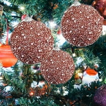 Nkmbld Shatterproof Christmas Ball Ornaments Decorative Hanging Christmas Ornaments Baubles Set for Garden, Backyard, Holiday, Wedding, Party Decorations, Pink