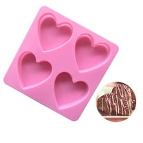 Nkmbld Silicone Molds for Baking, Food Grade Heart-Shaped Baking Molds for Chocolate, Cupcakes, Candy, Cookies, Soap
