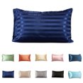 thumbnail image 1 of Nkmbld Silk Pillow Cases Standard Size, Cooling Pillow Case Covers with Envelope Closure, Ultra Soft Hotel Quality Pillowcase Covers, Machine Washable, 1 of 9