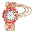thumbnail image 1 of Nkmbld Smart Watch for Android Phones All-Match Ladies Temperament Quartz Watch Fashion Chain Alloy Bracelet Watch, Pink, 1 of 7