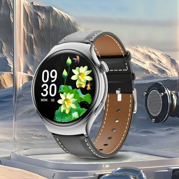 Nkmbld Smart Watch for Android Phones New Bluetooth Call for Women's Health Temperature NFC Smartwatch, Multicolor