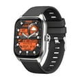 thumbnail image 1 of Nkmbld Smart Watch for Men Sports Watch Bracelet Advanced Bluetooth Calling and Extra Long Battery Life Customised Dials, Silver, 1 of 8