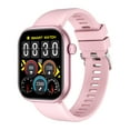 thumbnail image 1 of Nkmbld Smart Watch for Women Clear Screen for Incoming Call Reminder Bluetooth Low Power Consumption Sedentary Reminder Sports Smartwatch, Pink, 1 of 8