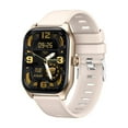 thumbnail image 1 of Nkmbld Smart Watch for Women Sports Watch Bracelet Advanced Bluetooth Calling and Extra Long Battery Life Customised Dials, Gold, 1 of 8