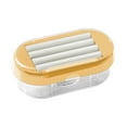 thumbnail image 1 of Nkmbld Soap Box Holder Multifunctional Soap Foaming Box No Need to Rub Hands Storage Soap Box Roller with Roller Laundry Brush, Yellow, 1 of 7