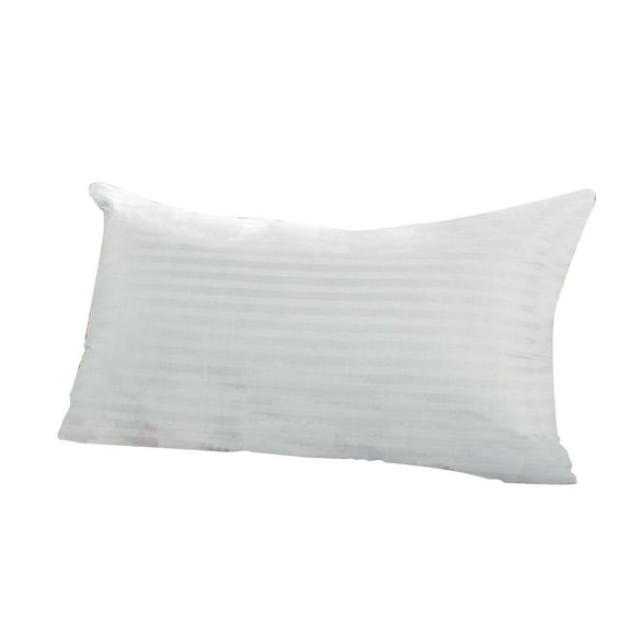 Nkmbld Soft Pillows for Good Sleeping 15.7x26.7in Pillow Insert Cushion Sham Stuffer Lumbar Support Decorative Home Outdoor Pillow Filler, Queen Size, White