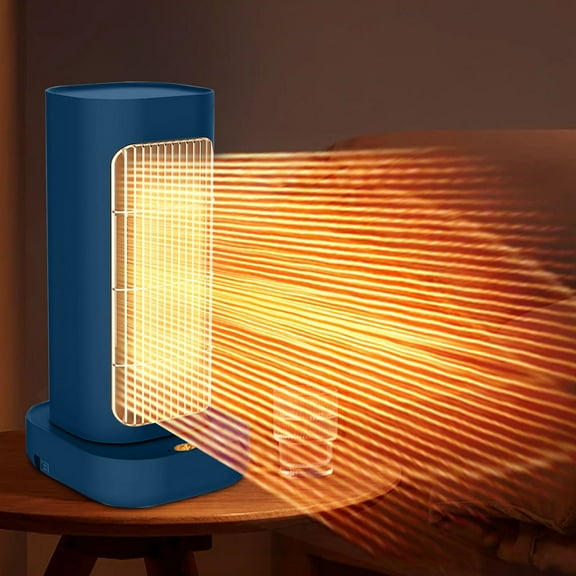 Nkmbld Space Heater for Indoor Use, 1300W Energy Efficient Space Heaters Two-Speed Portable Heater Fan with Adjustable Thermostat and Overheat Protection