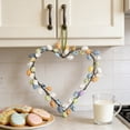 thumbnail image 1 of Nkmbld Spring Wreath for Front Door, Easter Rattan Wreath Decorations and Easter Party Garlands for Indoor Outdoor Farmhouse Table Mantel Window Wall Decor, 1 of 8