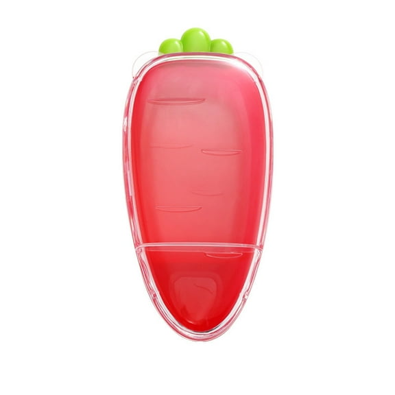 Nkmbld Storage Containers Kitchen Pantry Sliced Cheese Storage Container for Fridge Cheese Fresh-Keeping Box with Lid Large Capacity Food Storage Container, Red