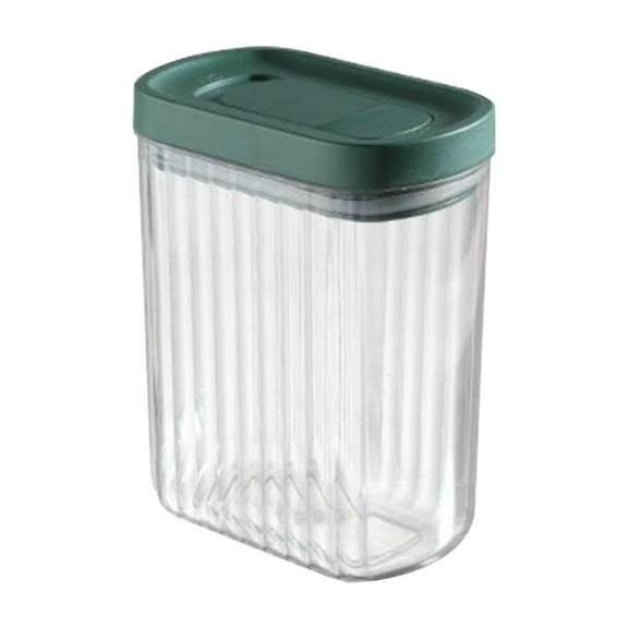Nkmbld Storage Containers for Organizing Sealed Tank Plastic Kitchen Food Storage Tank Snack Dry Goods Fresh-Keeping Storage Box, Green