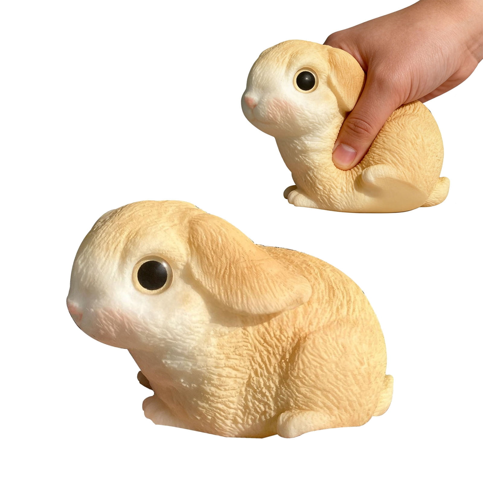 Nkmbld Stress Toys Oversized Super Soft Rabbit Stress Relief Toys, Cute Animal Fidget Toys for Anxiety, Stress Relieve, Increase Entertainment