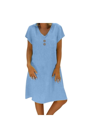 knee length dresses for ladies SUNDAY DRESS – WynnStyles main image 0