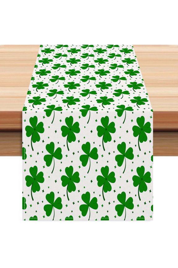 Table Runner for Kitchen St. Paul's Green Printed Table Flag Home Living Room Cabinet Decoration Tablecloth, Multicolor