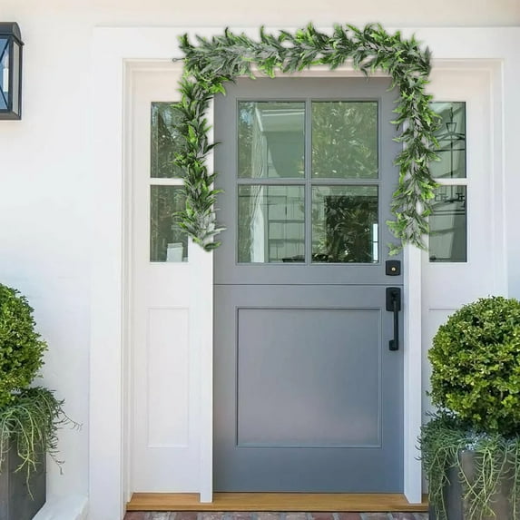 Nkmbld Thanksgiving Decorations Indoor Simulation of Green Vines Nordic Home Fireplace Decoration Christmas Artificial Decoration Pendant