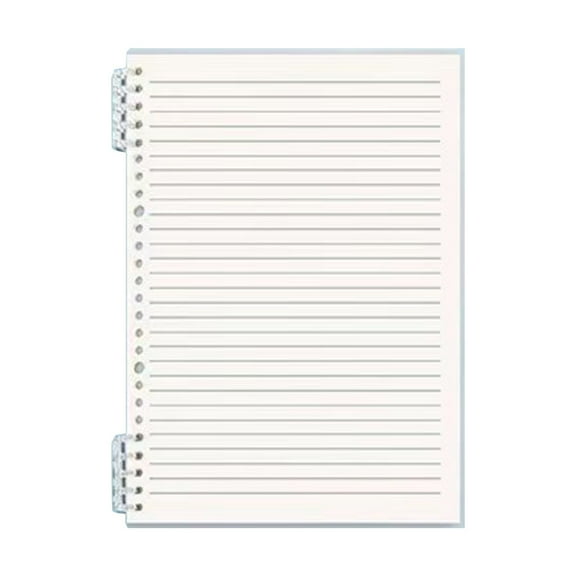 Nkmbld Thickened Notebook for Working Loose Leaf Notebook A5 Non Irritating Detachable Transparent High Coil Notebook, Clear