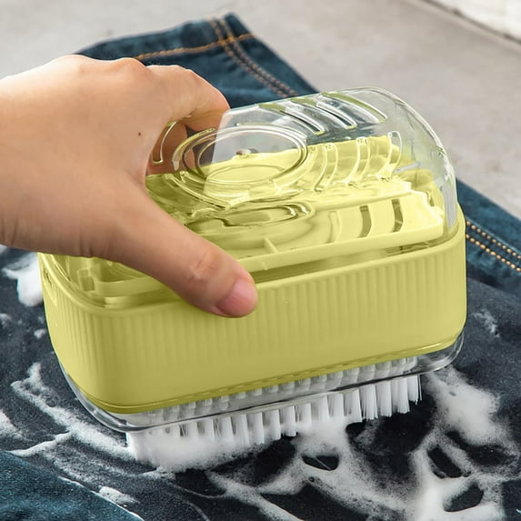 Nkmbld Travel Soap Case Multifunctional Soap Foaming Box No Need to Rub Hands Storage Soap Box Roller with Laundry Brush