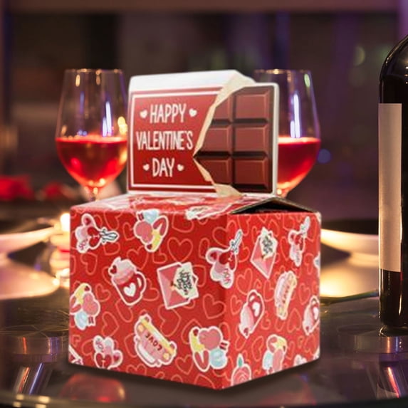 Valentine's Day Gifts $10 & Under Nkmbld Valentine's Day Surprise Gift Box Pull Out Money Box, Valentine Surprise Money Roll Gift Box DIY Money Box