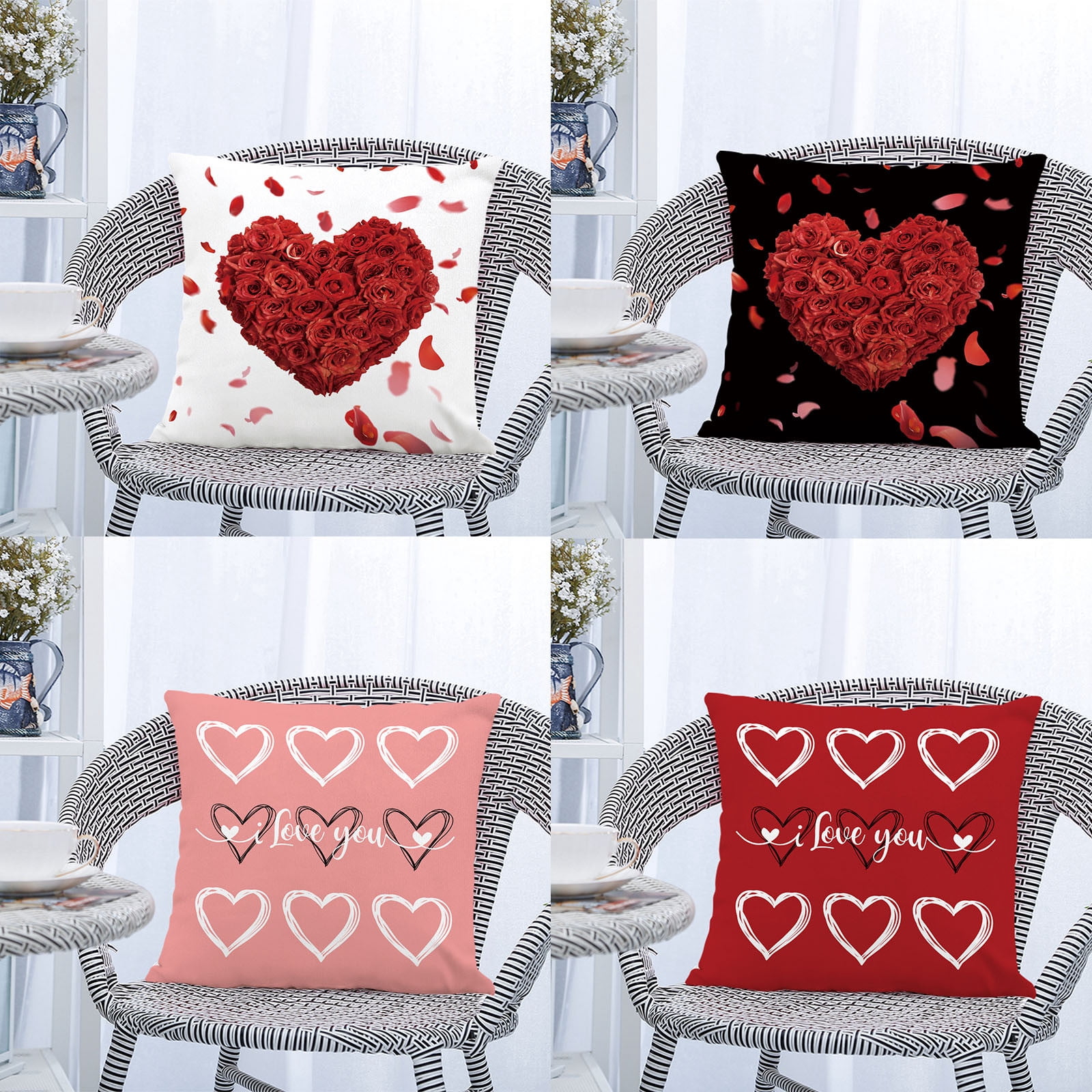 Valentines Day Pillow Covers