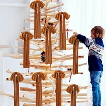 Nkmbld Velvet Large Christmas Bows Ornaments for Christmas Tree, Wreath, Garland, Swag, Staircase, Fireplace, Door