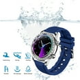 thumbnail image 1 of Nkmbld Watch Fitness Tracker High Precision Smartwatch with Two Watch Bands Bluetooth HD Call Intelligent Voice Control Sports Watch, Blue, 1 of 8