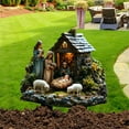 thumbnail image 1 of Nkmbld Yard Statues, Patio Statues Forest Elves and Room Stakes Acrylic Garden Grounds Pottery Plants Decorative Scene Arrangement, 1 of 8