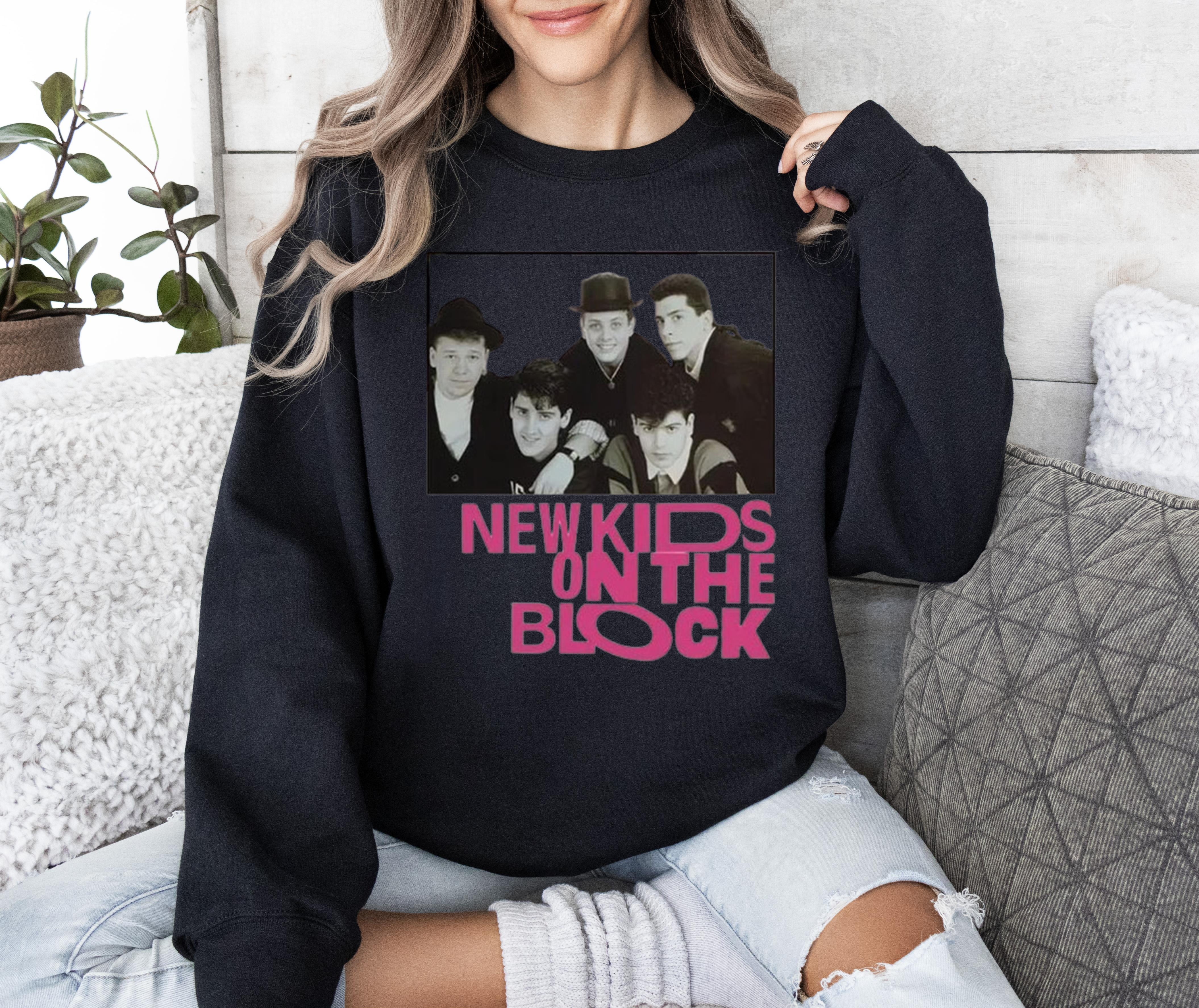 Nkotb New Kids On The Block 2024 Tour Black SweatSweatshirt, Nkotb 2024