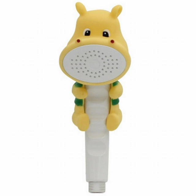 Nksudet Cartoon Animals Baby Bath Shower Head Sprayer for Kids - Interactive Handheld Shower Attachment