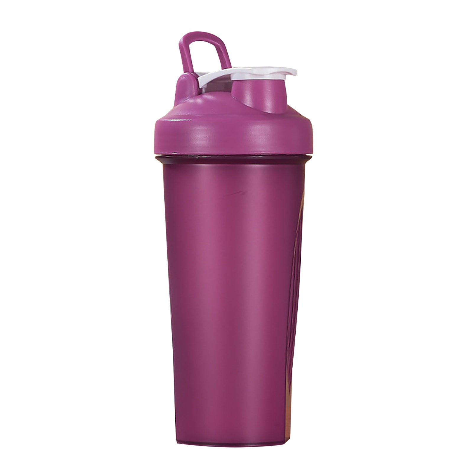 Nksudet Purple Sports Fitness Protein Shake Shaker Cup - 600ml Plastic ...