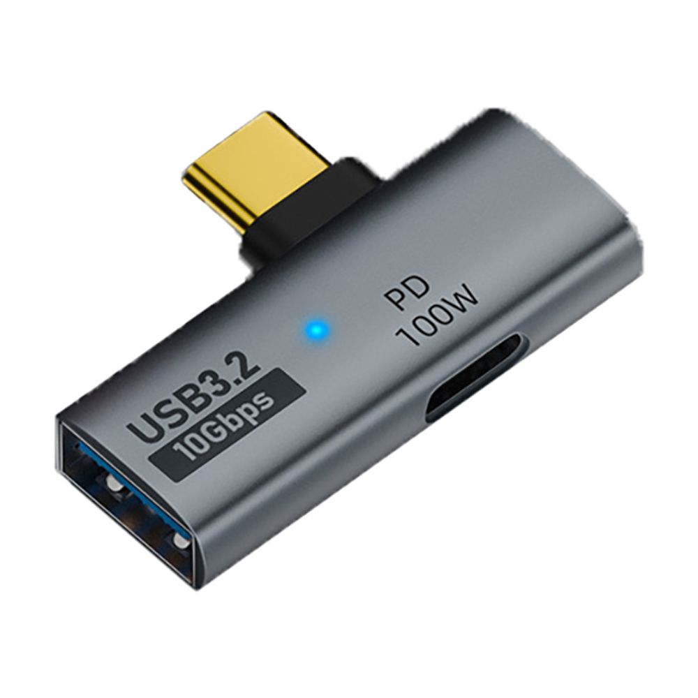 Nku USB Type C OTG 2in1 Adapter with 100W PD Charging Compatible for