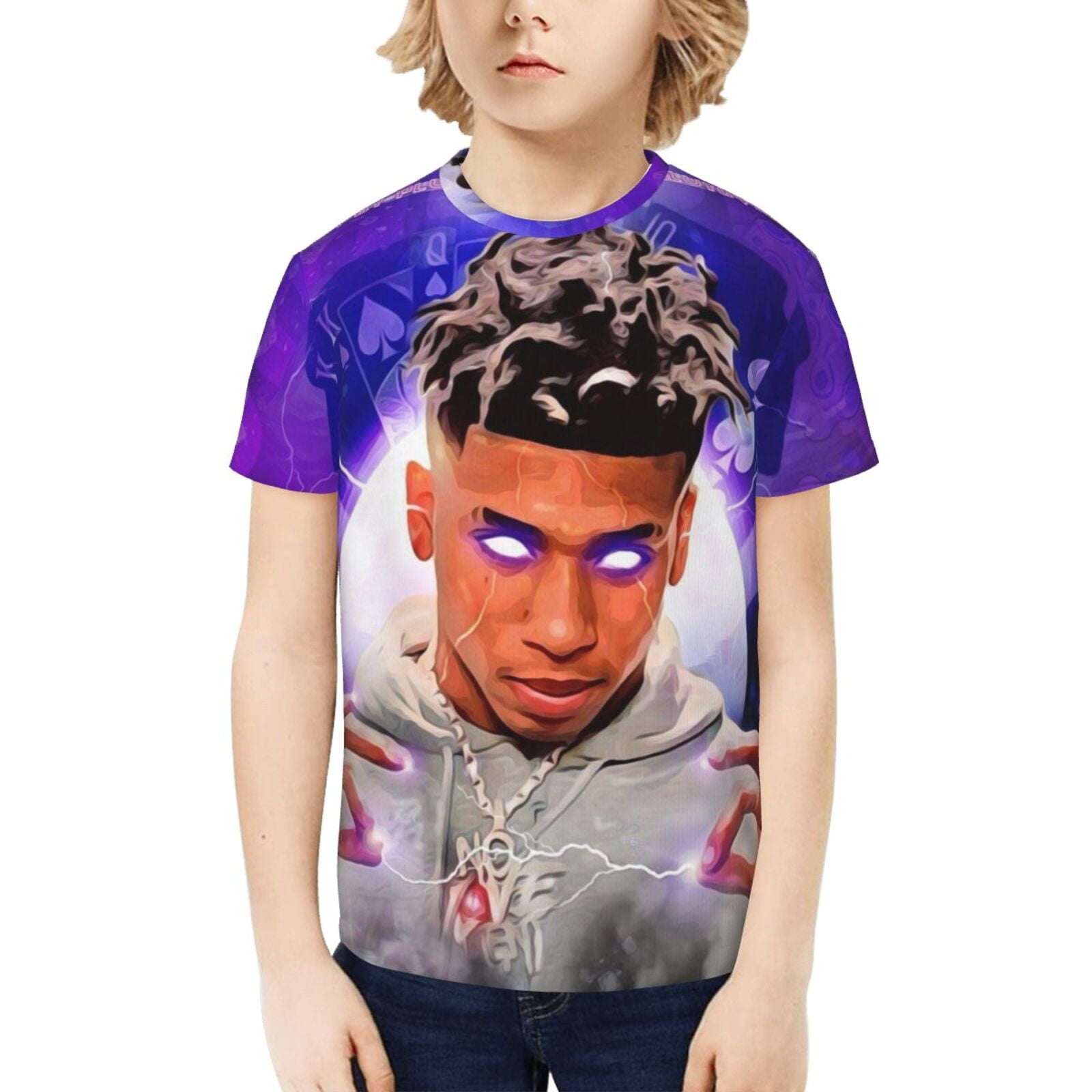 Nle Choppa Kids T-Shirt 3d Printed Graphic T-Shirts Boys And Girls Short  Sleeve Shirts For Youth Kids X-Small - Walmart Business Supplies