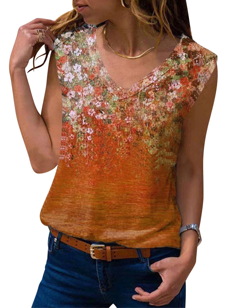 Floral Seamless Tank Top main image 1