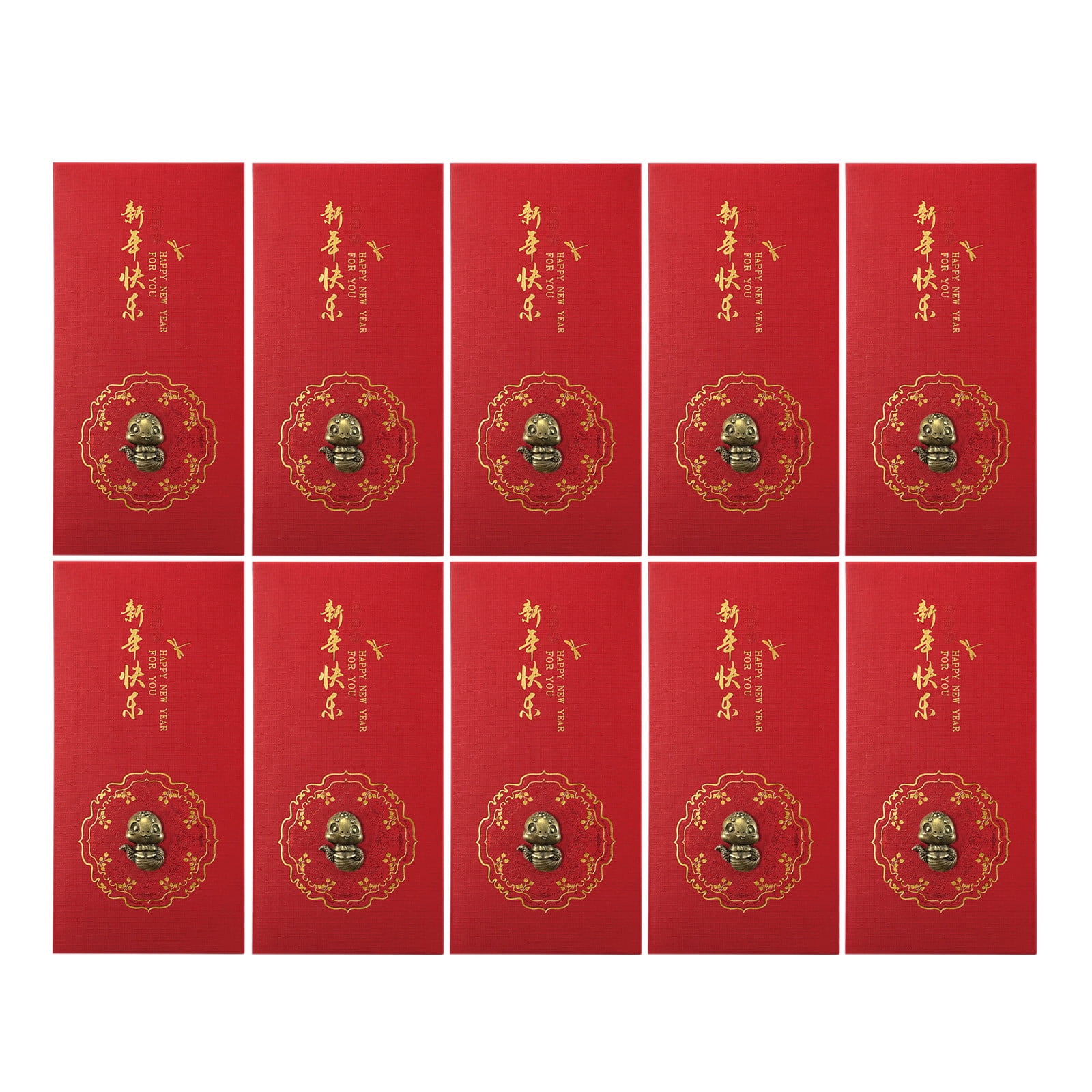 chinese new year red packet fish