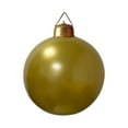 thumbnail image 1 of Nmdmisc 11.8" PVC Inflatable Christmas Ball Ornaments Large Xmas Blow Ball Decorations Giant Inflatable Ornaments for Christmas Blow up Yard Decor (Gold), 1 of 5