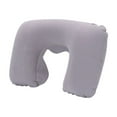thumbnail image 1 of Nmdmisc 1PC Headrest Soft U Shaped Cushion Air Flight Inflatable Pillows Car Nursing Cushion Travel Pillow Support Neck (Gray), 1 of 6