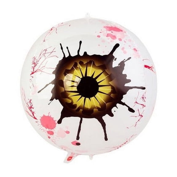 EWSFHUI 20Pcs Inflatables Eyeball Halloween Decoration,Halloween Inflatables Outdoor Decorations,Halloween Blow Up Eyeball Beach Ball,Balloons for Halloween Party Indoor Outdoor