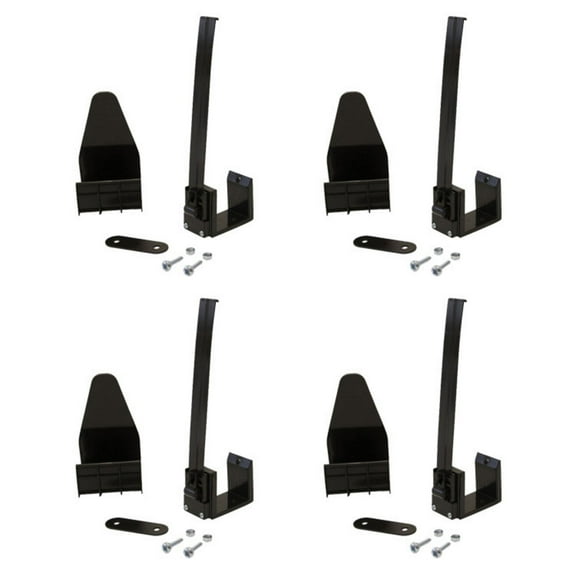 Nmdmisc 4 Set Garage Door Banner Clips,Christmas Garage Door Backdrop Installation Kit Large Banner Cover Hanging Hooks Tools Mural Clips for Garage Door Decorations